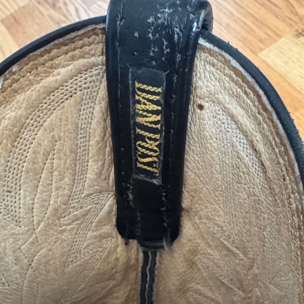 Dan Post Midnight Black Western Boots - Picture 8 of 9